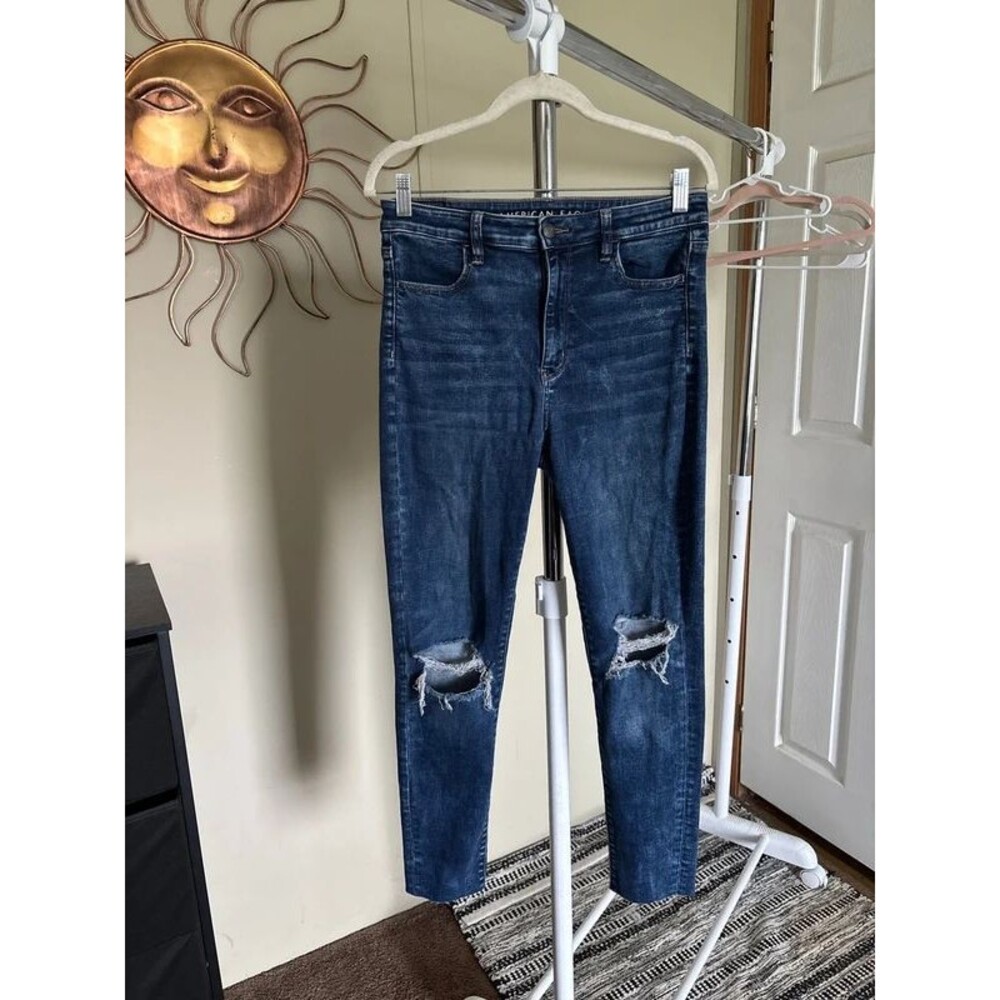 American Eagle super high-rise jeggings size 10 regular